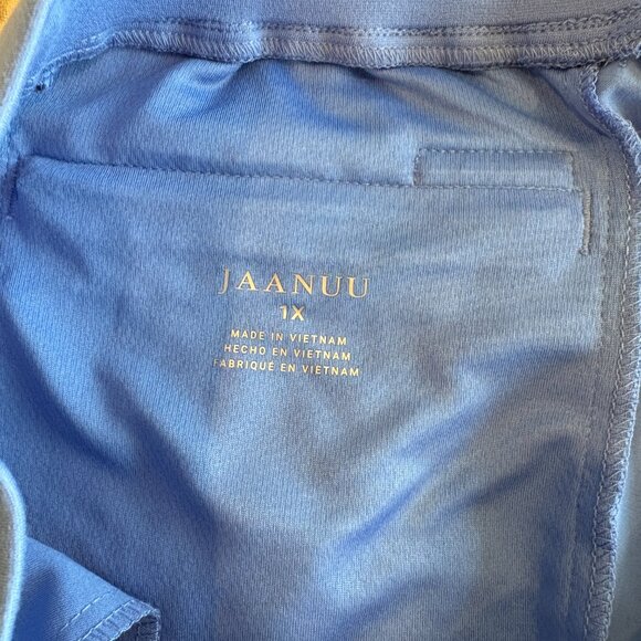 Jaanuu Women's Scrub Jogger Pant- CEIL BLUE- 1XL - Picture 3 of 5